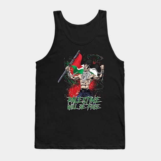 Free palestine Tank Top by Wagum Std